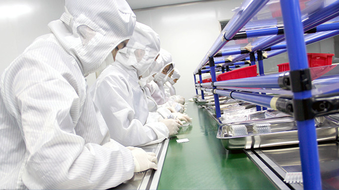 Shenzhen MIWU Industrial company with limited liability Herstellerfertigungsstraße