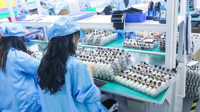 Shenzhen MIWU Industrial company with limited liability Herstellerfertigungsstraße