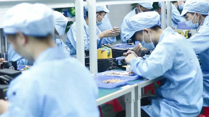 Shenzhen MIWU Industrial company with limited liability Herstellerfertigungsstraße