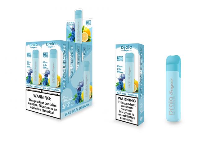 Wegwerfe Zigarette TPD 2ml der elektronischen Vape bestätigte Stift-600 Hauch- 8